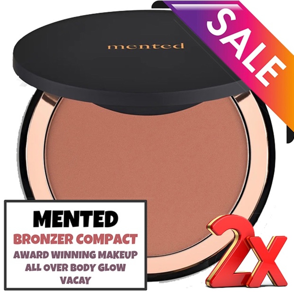 BNWBOX 2x Mented Cosmetics Bronzer Compact - Vacay